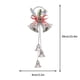 thumbnail image 3 of Bells Christmas Tree Decorations Shopping Mall Window Holiday Double Hanging Ornaments, metal rolling frame, double tier hanging, sparkling LED lights, foldable design, durable plastic, 3 of 8