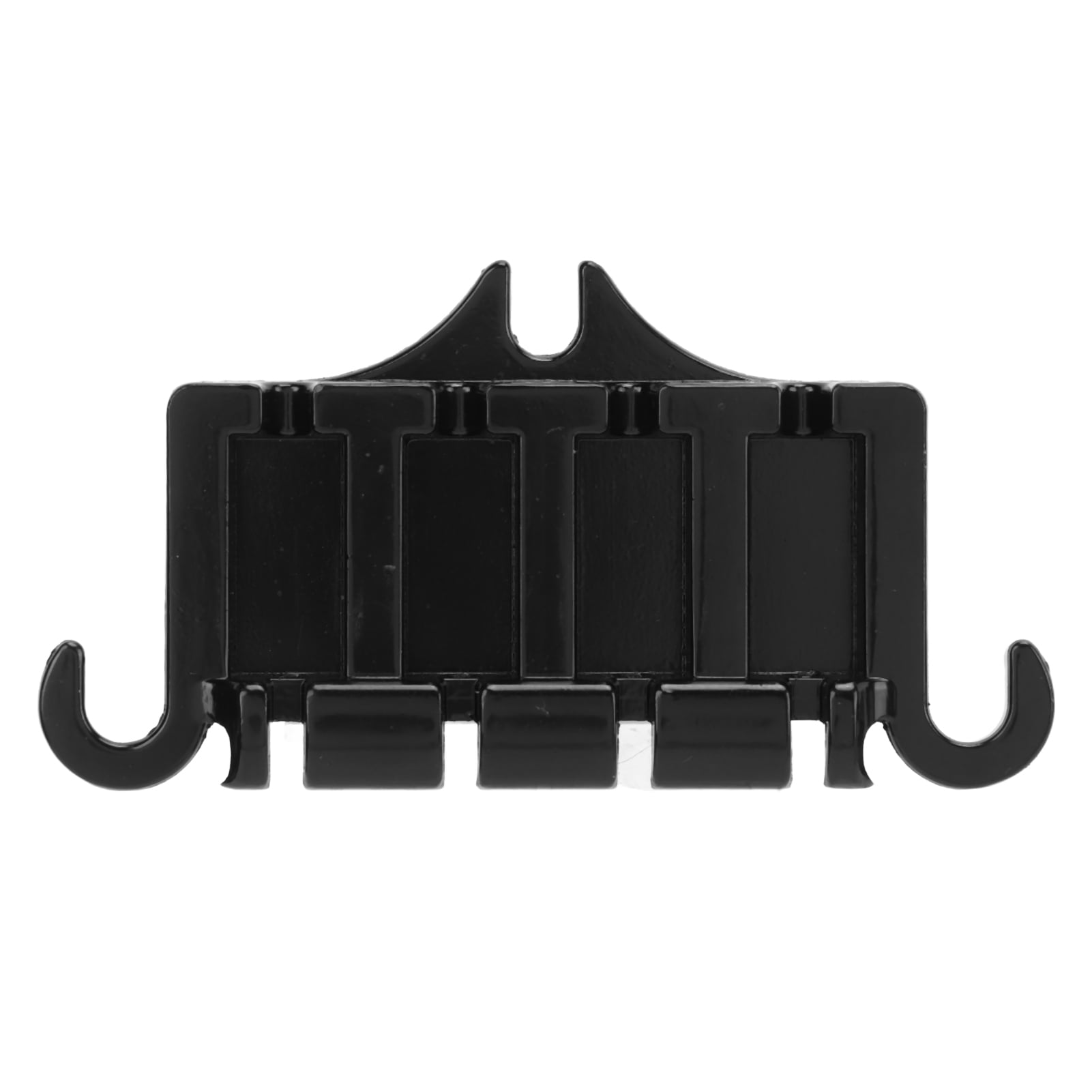 Electric Bass Bridge 4 String Metal Bridge Tailpieces Guitar Replacement Parts with ScrewsBlack