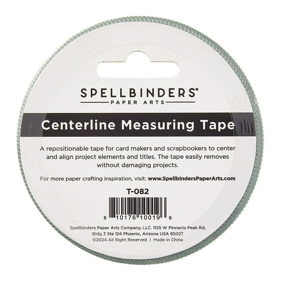 Spellbinders Centerline Measuring Tape-Centerline