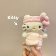 thumbnail image 3 of Cartoon Sanrios Melody Kuromi Hello Kitty Baby Series Kawaii Pacifier Pendant Key Chain Plush Doll Holiday Gift Children Toys, 3 of 5