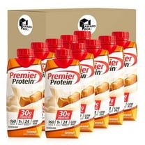 The Award Box Premier High Protein Shakes Caramel 11 Fl. Oz Each - 10 Bottles