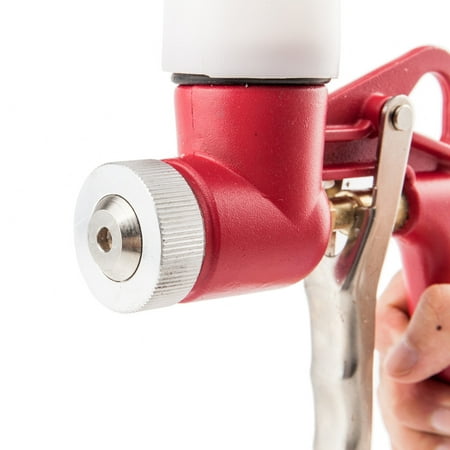 Ktaxon 6l Air Hopper Spray Gun Nozzle Wall Ceiling Painting Sprayer Texture With 4mm 6mm 8mm Red