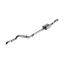 21-22 Ford Bronco 2.3L 2DR/4DR T-304 Stainless Steel Cat-Back Touring Exhaust - Brushed Borla 140897