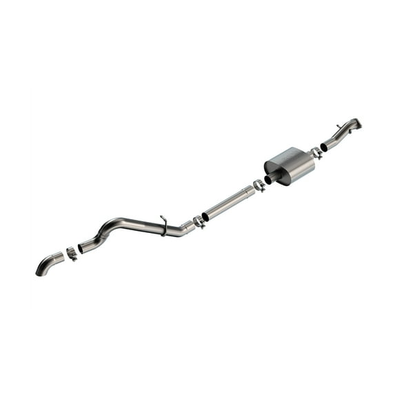 21-22 Ford Bronco 2.3L 2DR/4DR T-304 Stainless Steel Cat-Back Touring Exhaust - Brushed Borla 140897