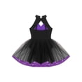 thumbnail image 4 of CHICTRY Kids Girls Sequins Ballet Tutu Dress Halter Sparkly Modern Latin Jazz Dance Costume, 4 of 5