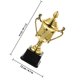 thumbnail image 2 of unbranded 2Ud Trofeos De Premio En Plástico Dorado Para Y Reconocimiento En Eventos Deportivos, 2 of 7