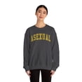 thumbnail image 4 of Asexual Sweatshirt Gifts Crew Neck Shirt Long Sleeve Unisex, 4 of 6