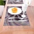 thumbnail image 5 of XMXY Woven Placemats Set of 4 PCS, Swirl Twirl Spiral Universe Table Mats Washable Heat Resistant Placemats, 5 of 6