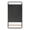 thumbnail image 6 of Kate and Laurel Webber Farmhouse Framed Wall Mirror with Shelf, 19 x 36, Rustic Brown and Charcoal Gray, Modern Decorative Mirror for Wall, 6 of 7