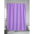 thumbnail image 5 of Shower Curtain Blue Pink Stripes Bathroom Curtains with Hooks, Waterproof Fabric Classic Vertical Striped Bath Shower Curtains Set for Bathroom Bathtubs Decor 36x72 Inch, 5 of 8