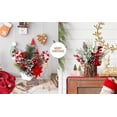 thumbnail image 4 of Exquisite Desktop Christmas Tree Decorations | Mini Christmas Tree Home Decorations | For Adding To The Christmas Festive Atmosphere | Elegant Home Decoration | Suitable, 4 of 8