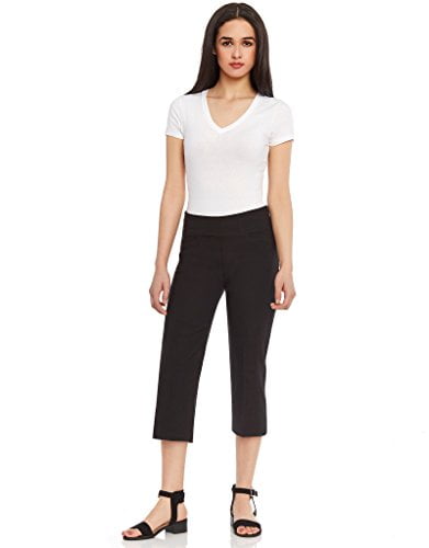 black baggy dress pants