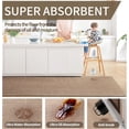 thumbnail image 3 of Kitchen Rugs and Mats Non Slip Washable, 17"x59" Brown Absorbent Runner Rugs for Kitchen, Front of Sink, Kitchen Mats for Floor，Easy to Clean and Maintain Kitchen Floor mat, 3 of 8