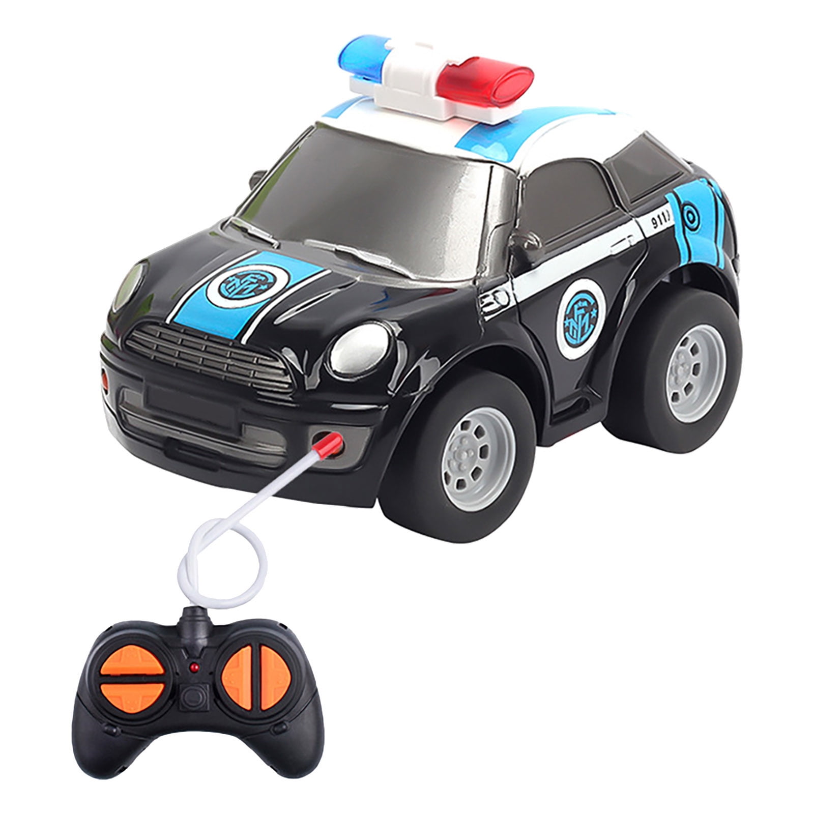 XFGOU Remote control vehicle Toys and Hobbies New Four Way Wireless Remote Control Off Road Car Model Children's Cartoon Toy Car Remote control car