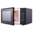 thumbnail image 5 of 1.1 cu ft 1000W Microwave Oven - Stainless Steel Black: Countertop, Child Lock, 6 One - Touch Settings, 5 of 8