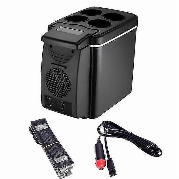 6L 12V Electric Car Refrigerator Portable Mini Fridge Freezer Vehicle Refrigeration And Heating Ice Box Car Electronic Devices