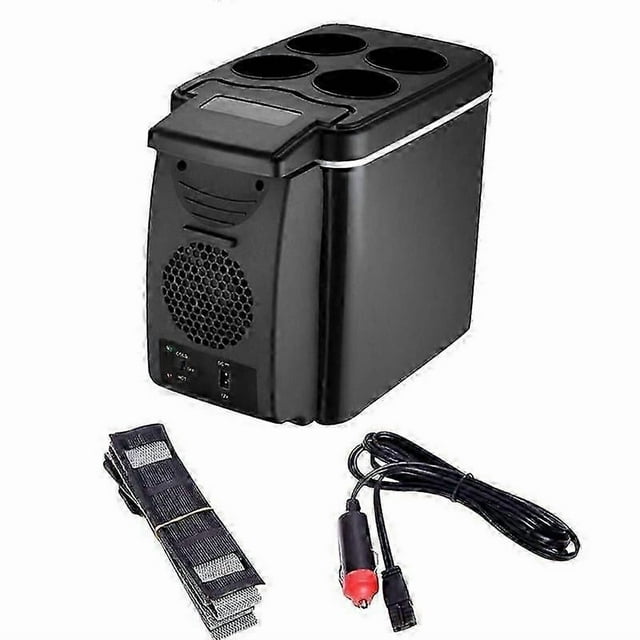 6L 12V Electric Car Refrigerator Portable Mini Fridge Freezer Vehicle Refrigeration And Heating Ice Box Car Electronic Devices