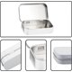 thumbnail image 3 of Rectangular Metal Empty Hinged Jar,3pcs Mini Portable Box Small Storage Box Beads and Jewelry Small Items, Sorting, 3 of 5