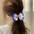 thumbnail image 4 of Wxirdiow Independence Day Hair Accessories Independence Day Hair Clips 4th of July Glitter Hair Bow Clips Patriotic American Flag Hair Accessories with Star for Kids Girls C Size,One Size, 4 of 9