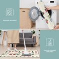 thumbnail image 6 of Beige Christmas Santa and Train Pattern Kitchen Rugs Sets Of 3,Kitchen Runner Rugs Non Skid Washable,Decorative Kitchen Floor Mats for Kitchen,Sink,Laundry,17"x30"+ 17"x47" + 17"x59", 6 of 6