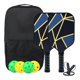 thumbnail image 5 of Raquetas de Pickleball DYNWAVEMX paletas de práctica con bolsa de tela Oxford 2 raquetas 4 pelotas, 5 of 8