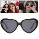 thumbnail image 4 of Gafas de sol de corazón Hugo de difracción anteojos de efectos de luz Negro, 4 of 10