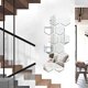 thumbnail image 2 of 12 acrylic mirror wall stickers (hexagonal, red) 17.7 cm x 15.3 cm mirror wall stickers living room decoration, 2 of 5