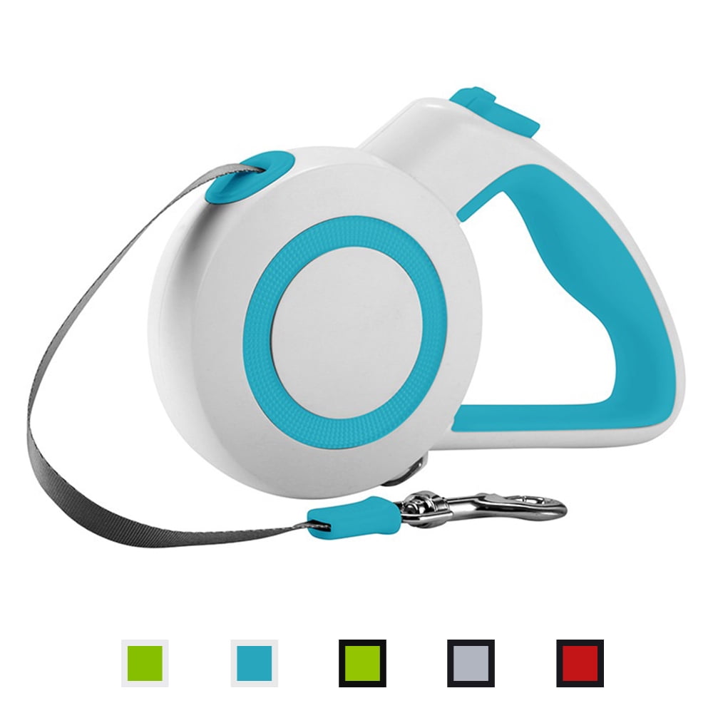 Retractable Dog Leash for Small Medium Dogs (up to 45lbs), Leash with slide button control, 16Ft