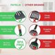 thumbnail image 2 of 2 Pieces Silicone Slotted Turner Set, Silicone Turner Spatula with Wood Handle, Heat Resistant, 2 of 3