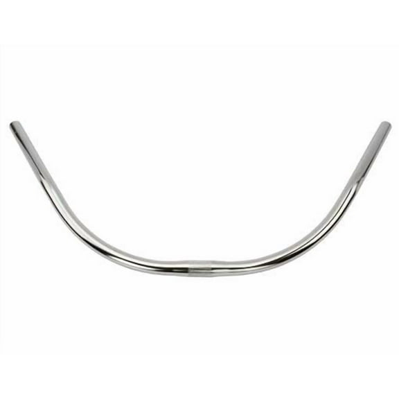 Alta 25.4mm Beach Cruiser Round Bike Handlebar Chrome