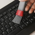 thumbnail image 2 of Microfiber Cleaner Brush for Car AC Vent Home Window Blind Keyboard (Grey), 2 of 6