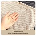 thumbnail image 4 of Injueey Delantal impermeable OxfordCloth con espalda cruzada y toalla incluida, con bolsillos, ideal para el hogar y el exterior, 2 en 1, Cocina y Comedor negro, 4 of 6