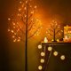 thumbnail image 5 of Injueey Árbol de Halloween con luz LED naranja, decoración espeluznante para escritorio interior, decoración de fiesta de Halloween Kits de decoración para fiestas Calabaza redonda 60CM, 5 of 6