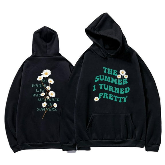 The Summer I Pretty Hoodie Sweatshirt Women's and Men's Pullover Sweater on Cousins Beach, North Carolina