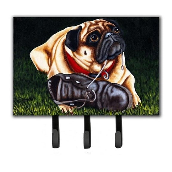 Cluster Buster the Pug Leash or Key Holder