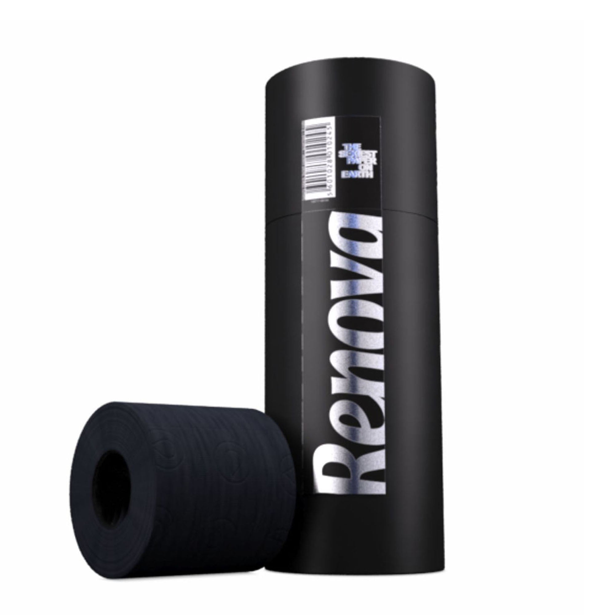 Renova  Luxury Scented Colored Toilet Paper Gift Box 3 Rolls 3-Ply Bath Tissue - Gift Box 3 Rolls Black