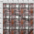thumbnail image 2 of oneOone Cotton Cambric Fabric Swirl & Check Ikat Print Fabric By Yard 56 Inch Wide, 2 of 4