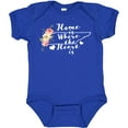 thumbnail image 3 of Inktastic Tennessee Home is Where The Heart is with Watercolor Floral Girls Baby Bodysuit, 3 of 5