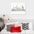 thumbnail image 5 of Orinice New York City Skyline Art Print Abstract Poster UNFRAMED Modern NYC Artwork for Bedroom, Entryway, or Living Room Gallery Wall Decor  20x16in, 5 of 6