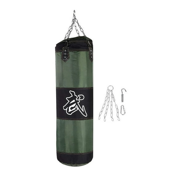 4 Layers Leak-proof Boxing Sandbag Tear-resistant Kick Training Punch Thicken Boxing Fitness Tool 60cm Outdoor