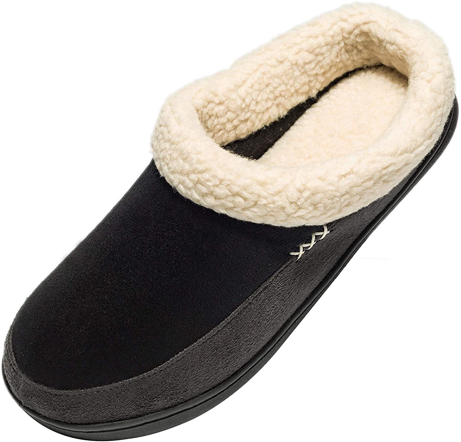 Women's Warm Memory Foam Suede Plush 