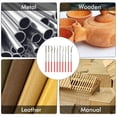 thumbnail image 2 of MasteelfCA 10Pcs Handcrafts Shaping Files Wood and Metal Work DIY File Carving Grind Tool, 2 of 8