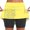 Yellow, variant on pstuiky Flowy Skirts for Women, Print Loose Short Fake Two Piece Skirt Shorts Trousers Classic Fit Womens Pants Black L