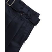 Beverly Hills Polo Club Girls School Uniform Skirt - Belted, Two Tab, Two Button Pleated Skort, 4-16