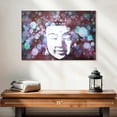 thumbnail image 2 of Elephant Stock Bokeh Buddha Wall Art - Horizontal Canvas Wall Art - Living Room Wall Decor - People Canvas - Blue And Purple Decor - 24" x 16", 2 of 8