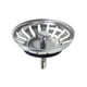 thumbnail image 2 of Stainless steel strainer basket sink drain slots drain plug for Blanco sink 79mm Dz, 2 of 5