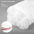 thumbnail image 6 of Eurotex Bed Pillows for Sleeping Hotel Quality, Supportive Down Alternative Pillow for Side and Back Sleeper, Pillows size 26 x 26 inch, Set of 4, 6 of 7