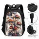 thumbnail image 3 of Balery Cute Forest Mushrooms Mochila con carga USB para hombre y mujer - Mochila impermeable y antirrobo para portátil con puerto USB para viajes, trabajo, estudios y universidad, 3 of 7