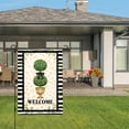 thumbnail image 3 of Amhnf Welcome Topiary Garden Flag For Home Outdoor Garden Yard Decor 12x18 inch, 3 of 5