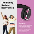 thumbnail image 6 of LilGadgets Connect+ Pro Wired Kids Headphones - Designed with Kids' Comfort in Mind, Child-Friendly Foldable Over-Ear Headset with In-line Microphone, Perfect for Toddlers in School, Pink Camo, 6 of 8
